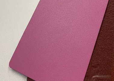 Capa rosada Thermoset del polvo de Sandy del poliéster de epoxy, pintura de la capa del polvo de la textura