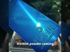 Pintura de capa del polvo claro púrpura verde de la capa del caramelo de Chrome