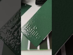 Super durable tono de martillo verde poliéster epoxi en polvo de recubrimiento de pintura de aerosol 8-10 años metal exterior