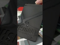 Hsinda Resistente a las sustancias químicas Ral 9005 90-100% Pintura en polvo negro brillante Revestimiento electrostático para Sprin