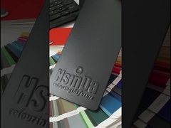 Resistente a la intemperie Durable Color de lujo RAL9005 Matt Poliéster Pólvora de recubrimiento de pintura para el equipo Pai