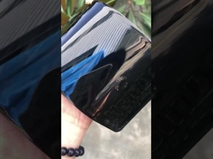 Pintura de revestimiento en polvo con efecto espejo de ultracromo negro súper brillante para llantas