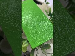 See Why Choose RAL 6018 Green Wrinkle Texture Thermoset Powder Coating for Fence