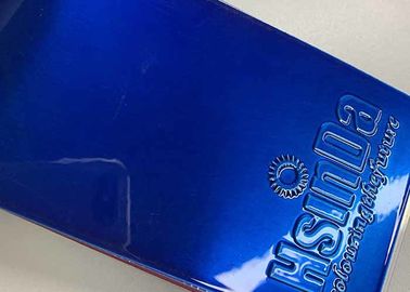SGS azul de la pintura de la capa del polvo del listón del caramelo termoendurecible al por menor de la capa pasajero