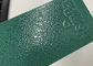 Pintura de epoxy revestida Thermoset del poliéster del polvo de metal de la textura verde del martillo