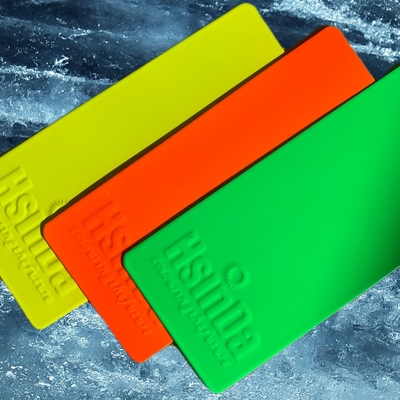 Pigmento de neón del color fluorescente de la pintura de la capa del polvo del poliéster del epóxido del efecto