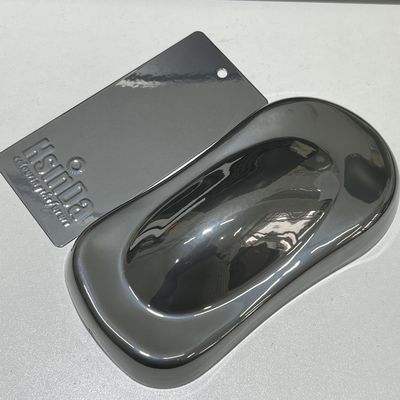 Colocación en polvo de espejo de cromo de fácil limpieza Pigmento de resina de poliéster epoxi para acabado de metal Ruedas y marcos de motocicletas Barniz