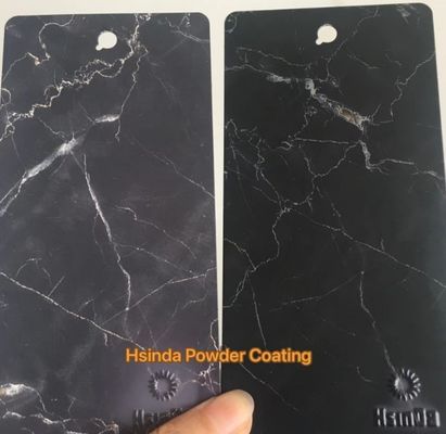 Pintura de revestimiento en polvo de efecto mármol resistente a los arañazos para la superficie metálica