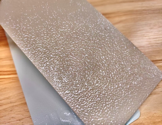 Revestimiento en polvo marrón resistente a las arrugas químicas para decoraciones metálicas exteriores
