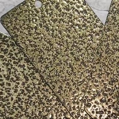 Revestimiento en polvo Hammertone resistente a la corrosión con acabado duradero para cubrir defectos