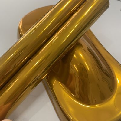 Doble capa de recubrimiento en seco, transparente, de oro dulce, recubrimiento en polvo, resistente a la intemperie, de alta transparencia