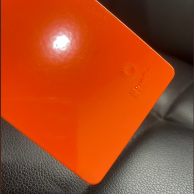 Color naranja Ejecutivo resistente a sustancias químicas Revestimiento en polvo electrostático para equipo deportivo de bicicleta