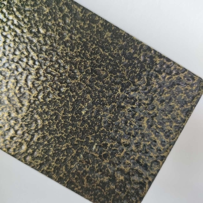 Venta de fábrica Antirruja de latón antiguo Oro de martillo pintura en polvo para el acero carbono estante Poliéster en polvo recubrimiento