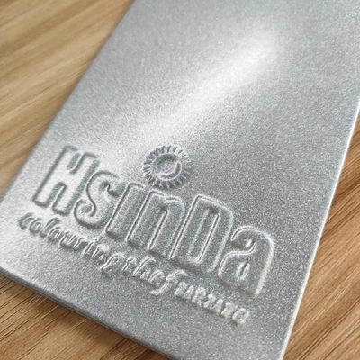 Polvo metálico de plata unido resistente a la corrosión Polvo de recubrimiento para electrodomésticos Cuadro de refrigerador Spray de pintura