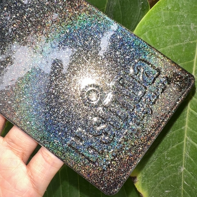 Camaleón de cambio de color Polvo de poliéster epoxi Revestimiento metálico Spray