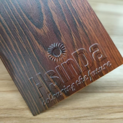 Revestimiento en polvo de grano de madera para muebles y puertas de transferencia de impresión ecológica
