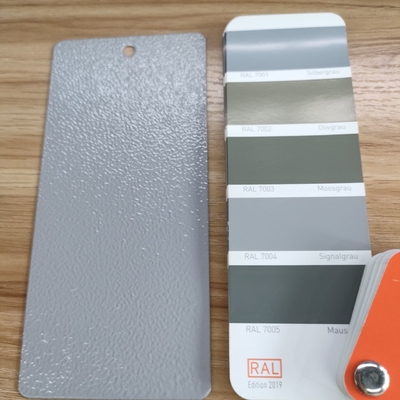 resistente a la intemperie RAL 7004 Gris Arruga pintura de revestimiento en polvo de poliéster para gabinete eléctrico