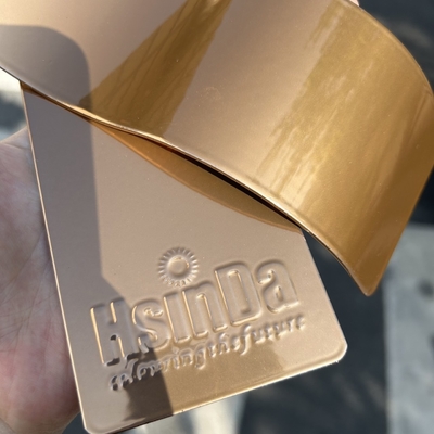 Pintura de revestimiento en polvo negro de oro cromo latón personalizado