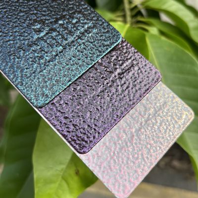 Revestimiento en polvo de martillo de textura de cambio de color para superficies metálicas con brillo personalizado