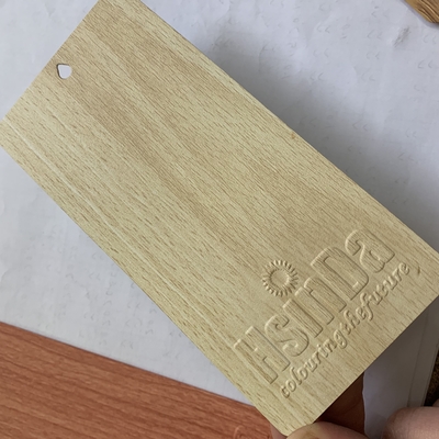 Final de madera de aluminio de la capa del polvo del grano del espray favorable al medio ambiente