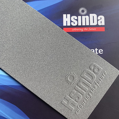 La piedra texturiza a Sandy Texture Powder Coating Black blanco para las lámparas